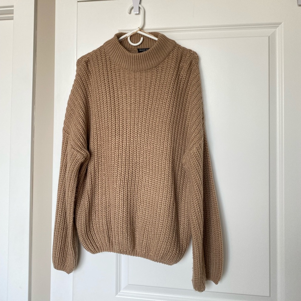 Brave Soul Brown Sweater S/M
